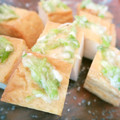 rakuen's cooksnap of when they made 厚揚げのねぎ塩麹だれ.