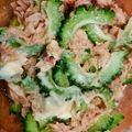 いーうん's cooksnap of when they made 簡単♪直ぐに一品！ゴーヤの梅ツナマヨ和え.