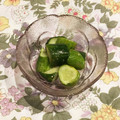 なつき☆ミ's cooksnap of when they made ☆きゅうりのわさび漬け☆.