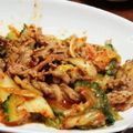 mama。とんとん's cooksnap of when they made 簡単なゴーヤ豚キムチ.