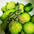 ユーロン's cooksnap of when they made ある物で簡単★おつまみ★塩キュウリ★.