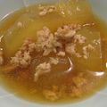 にゅみこ's cooksnap of when they made 冬瓜と鶏ひき肉のそぼろ煮.