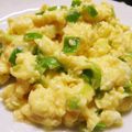 ぴっこにゃん's cooksnap of when they made ネギ入りスクランブルエッグ.