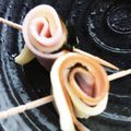 MuuΘωΘ's cooksnap of when they made パパでもできる！お弁当にハム海苔チーズ巻.
