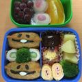 SEIRUN's cooksnap of when they made キャラ弁＊簡単★いなりなめこ♡.