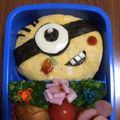 SEIRUN's cooksnap of when they made 簡単キャラ弁・ミニオン.