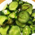 ムッぴょん's cooksnap of when they made 夏にぴったり！◎きゅうりと塩昆布の漬け物.
