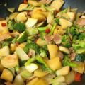 ☆アロエ's cooksnap of when they made ブロッコリーとジャガイモベーコン炒め.