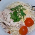 ユハラ's cooksnap of when they made さっぱりそうめん♬ パーコー麺風♬ ♬.