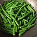 ちゃぎー's cooksnap of when they made 炒めたインゲンの胡麻和え.