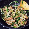 月とぱんだ's cooksnap of when they made レバニン炒め（レバーとニンニクの芽炒め).