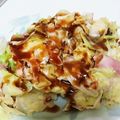 クック26352G☆'s cooksnap of when they made 大量消費 キャベツのお好み焼き風.