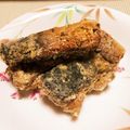 あかり0417's cooksnap of when they made お弁当にも♪塩鯖のバジルチーズ揚げ焼き♪.