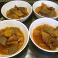 ジョングレ's cooksnap of when they made ピリ辛牛すじ煮込み☆圧力鍋で.