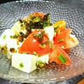 inyako's cooksnap of when they made 揚げネギで豆腐トマトサラダ.