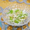 ＊＊rose＊＊'s cooksnap of when they made もやしと水菜＊辛子醤油和え.