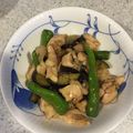 honokaokan's cooksnap of when they made 鳥もも肉と茄子の甘しょっぱ炒め.