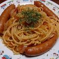 Ocean_ray's cooksnap of when they made ソーセージとトマトのリングイネ.