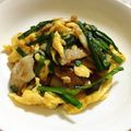 nasubeam's cooksnap of when they made 豚ニラ卵.