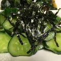 鈴木's cooksnap of when they made ビニール袋で簡単やみつきわさびきゅうり★.