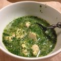 はじめておかあさん's cooksnap of when they made モロヘイヤスープ、ムルキーヤ.