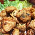 rion0415's cooksnap of when they made 【絶品】鶏むね肉のフワフワ唐揚げ【簡単】.