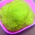 nosso's cooksnap of when they made 緑の蒸しパン♪.