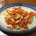 おはなすき's cooksnap of when they made にんじんのアーモンド炒め.