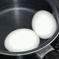 RateMal's cooksnap of when they made エコで簡単ゆで卵♪.