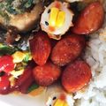 しーやん。's cooksnap of when they made お弁当に☆簡単・お好み焼きウインナー♬.