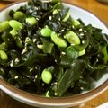 低カロ探検隊's cooksnap of when they made ワカメと枝豆のサッパリ和え.