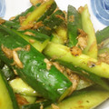 低カロ探検隊's cooksnap of when they made 禁断の！？きゅうりの炒め物.