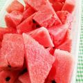 たぬぴぃ★'s cooksnap of when they made やめられない止まらない◇ざく切りスイカ◇.