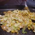 s310's cooksnap of when they made ペットボトルと焼きそばソースで♪もんじゃ.