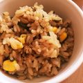 しょこらぴ's cooksnap of when they made コーンと塩昆布のごはん.