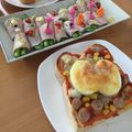tomoちゃんのママ's cooksnap of when they made ☆中学生が作るメチャウマピザトースト☆.