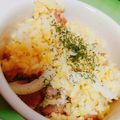 yume51's cooksnap of when they made 味付けいらず？なめたけチャーハン.