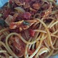 ミホ1115's cooksnap of when they made 簡単＊パルマ風!?トマトパスタ♪.