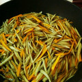 MMkik0's cooksnap of when they made ごぼうと人参のきんぴら.