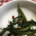 クックSB7K4U☆'s cooksnap of when they made 空芯菜の簡単オイスター炒め.