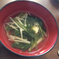 タムトン's cooksnap of when they made 簡単！鶏むね肉 ワカメ えのきのすまし汁.