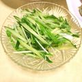ステルトミチル's cooksnap of when they made 水菜とキュウリの漬物(白だしで).