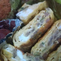モニョモニョ's cooksnap of when they made ＊お弁当＊　紅生姜と青海苔の玉子焼き.