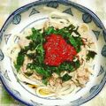 のんしゅがーさま's cooksnap of when they made さっぱり♪豚しゃぶの梅肉うどん.