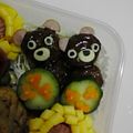 MinN222's cooksnap of when they made キャラ弁おかず☆あじさい♪.
