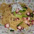 ちぃいぃこ's cooksnap of when they made 小松菜とタコの和風パスタ.