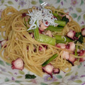 ちぃいぃこ's cooksnap of when they made 小松菜とタコの和風パスタ.