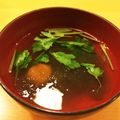 ニーチママ's cooksnap of when they made とろろ昆布と三つ葉のお吸い物～梅干し風味.