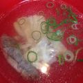 クックE12WVO☆'s cooksnap of when they made 鯛のあらのお吸い物.