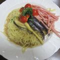 ミカサ＠マフラー's cooksnap of when they made なすと大根おろしのサッパリ冷やし中華.